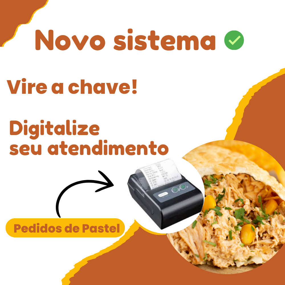 Novo sistema para atendimento de pastelarias