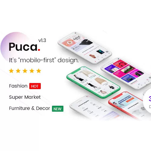 Puca – O Tema WooCommerce Otimizado para Dispositivos Móveis e Performance de Alto Nível